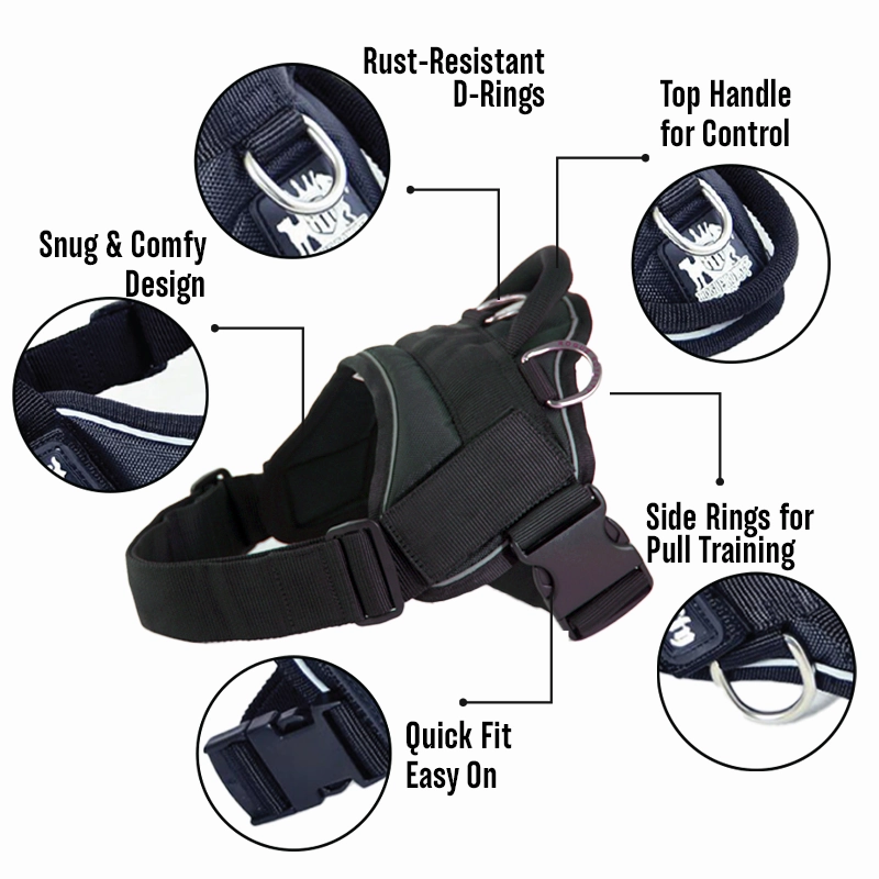 Dog Harness - Quick Fit Black