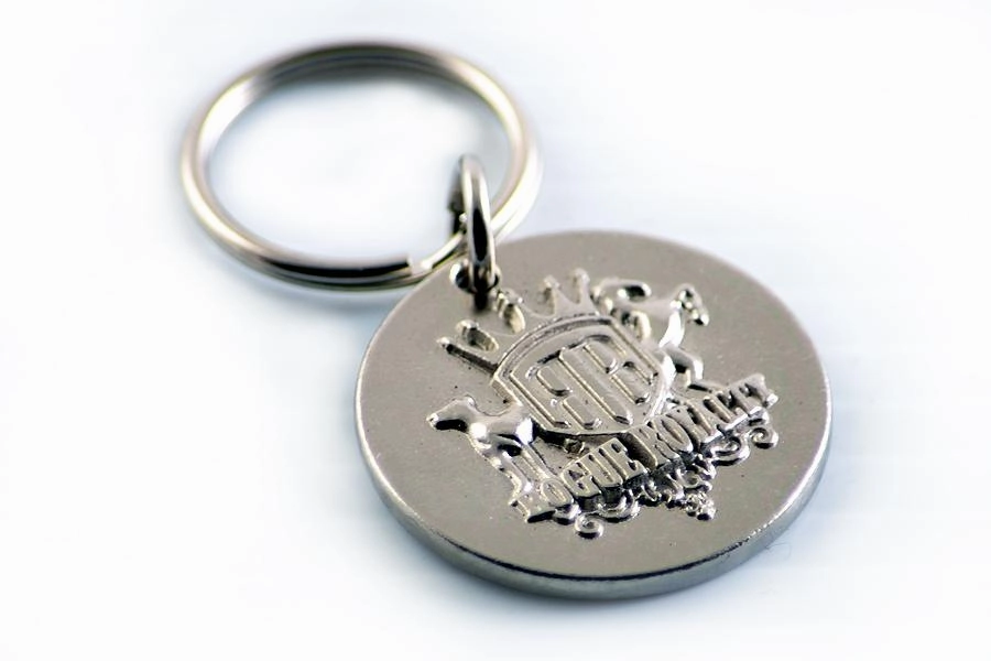 Dog Tag - Chrome
