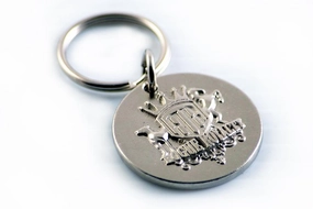 Dog Tag - Chrome
