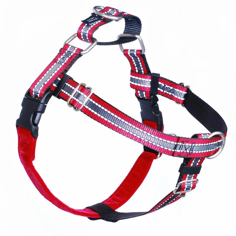 Reflective Freedom Harness & Leash, No-Pull Harness with Padding