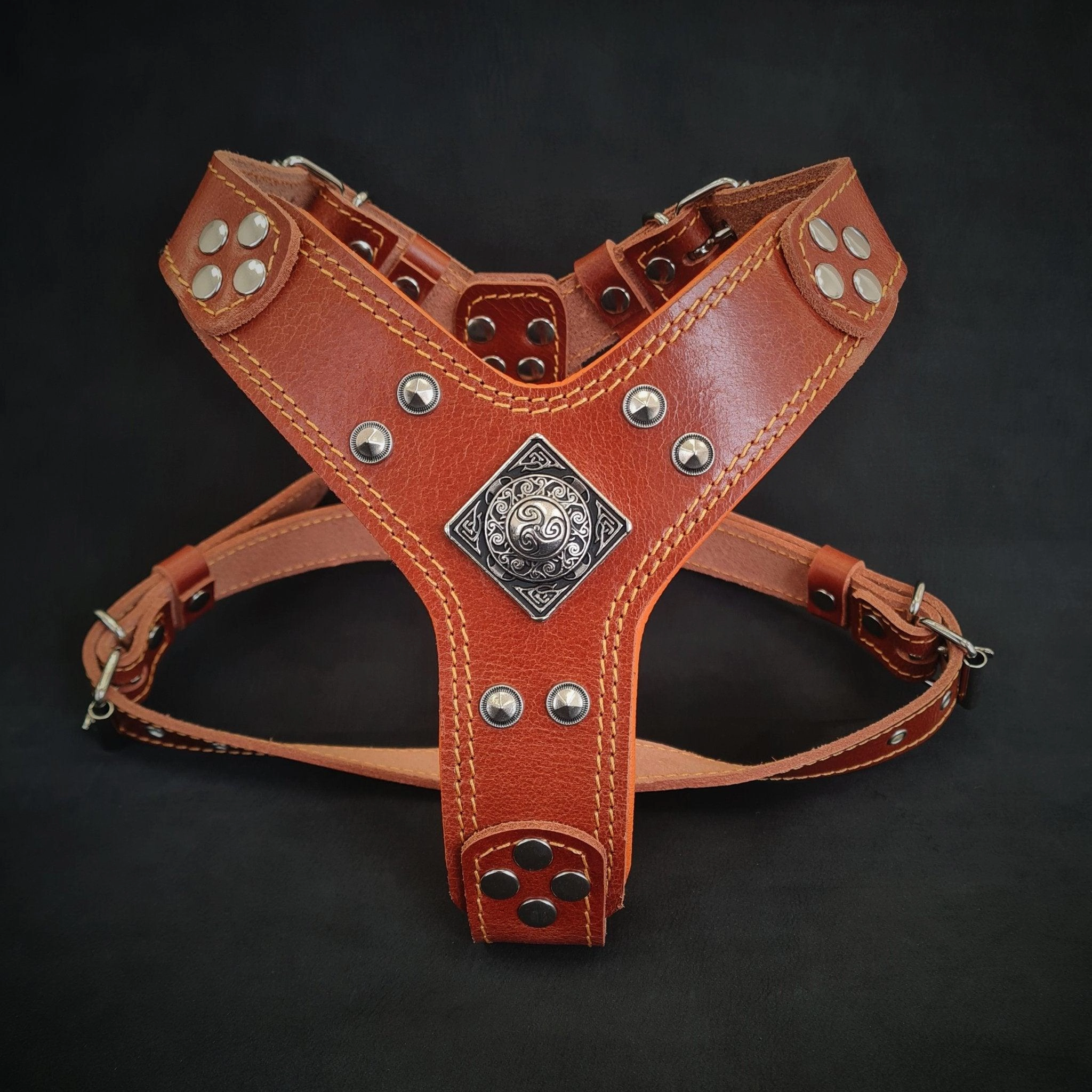 The ''Eros'' harness brown Small to Medium Size