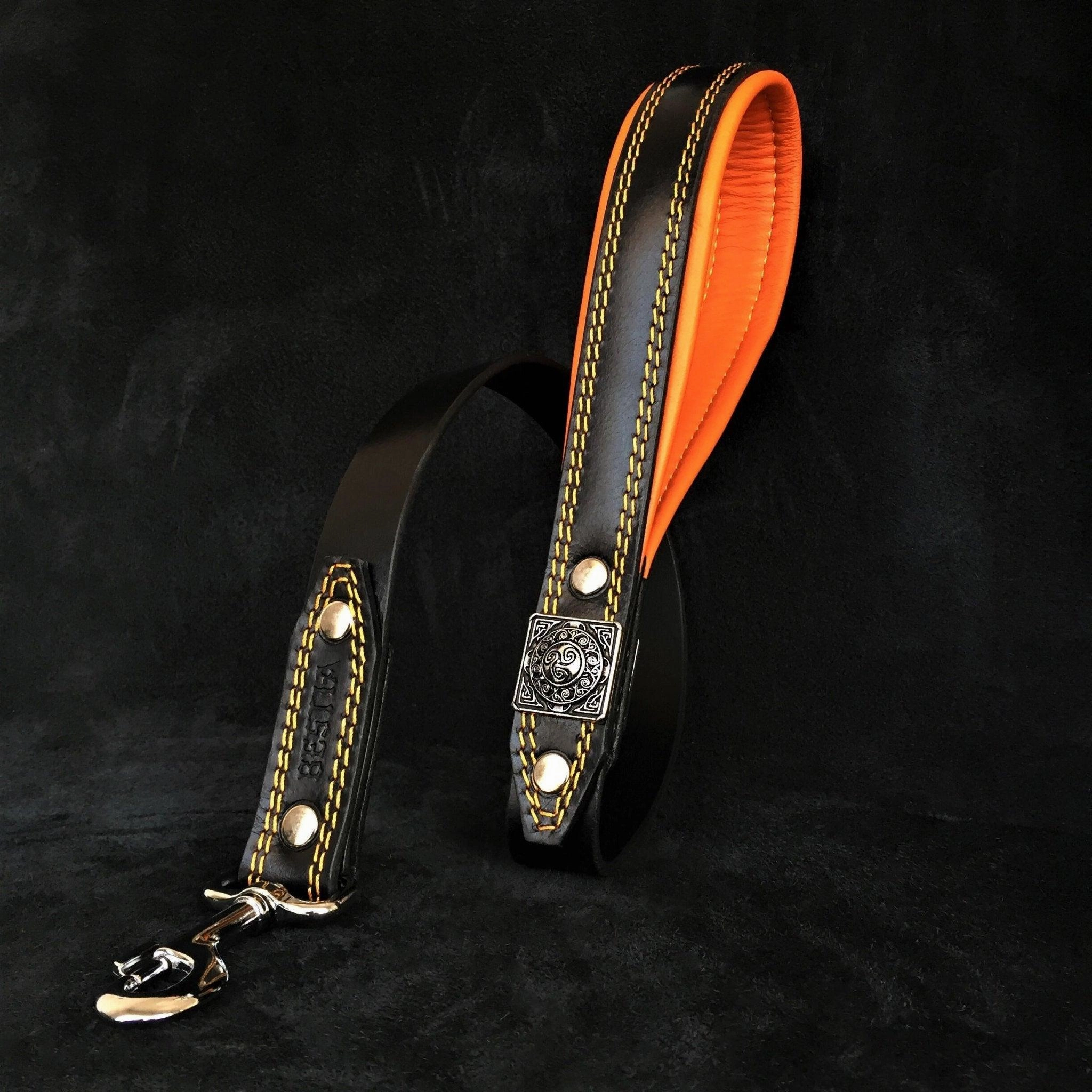 The "Eros" harness Black & Orange